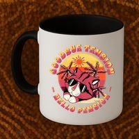 Funny Retired Retirement Gift Goodbye Tension Coffee Mug thumb 2