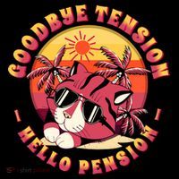 Funny Retired Retirement Gift Goodbye Tension Women's Hoodie thumb 2