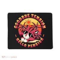 Funny Retired Retirement Gift Goodbye Tension Mousepad thumb 0