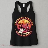 Funny Retired Retirement Gift Goodbye Tension Women's Tank Top thumb 3
