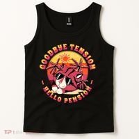 Funny Retired Retirement Gift Goodbye Tension Tank Top thumb 2