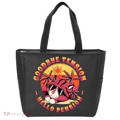 Funny Retired Retirement Gift Goodbye Tension Tote Bag