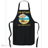 Funny Retired Retirement Gift Apron thumb 0
