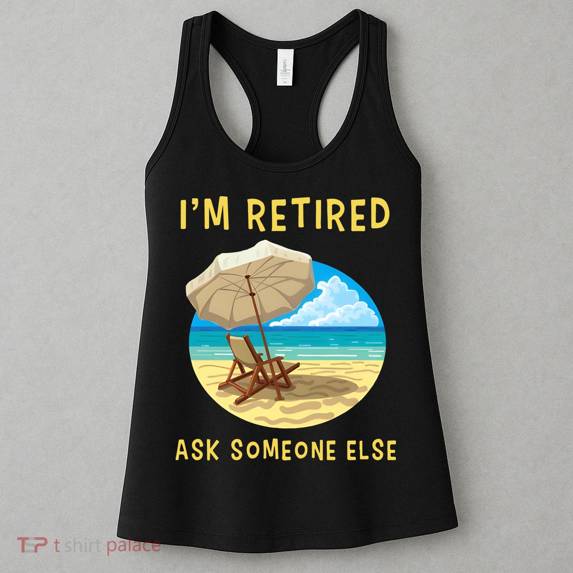 Funny Retired Retirement Gift Women's Tank Top