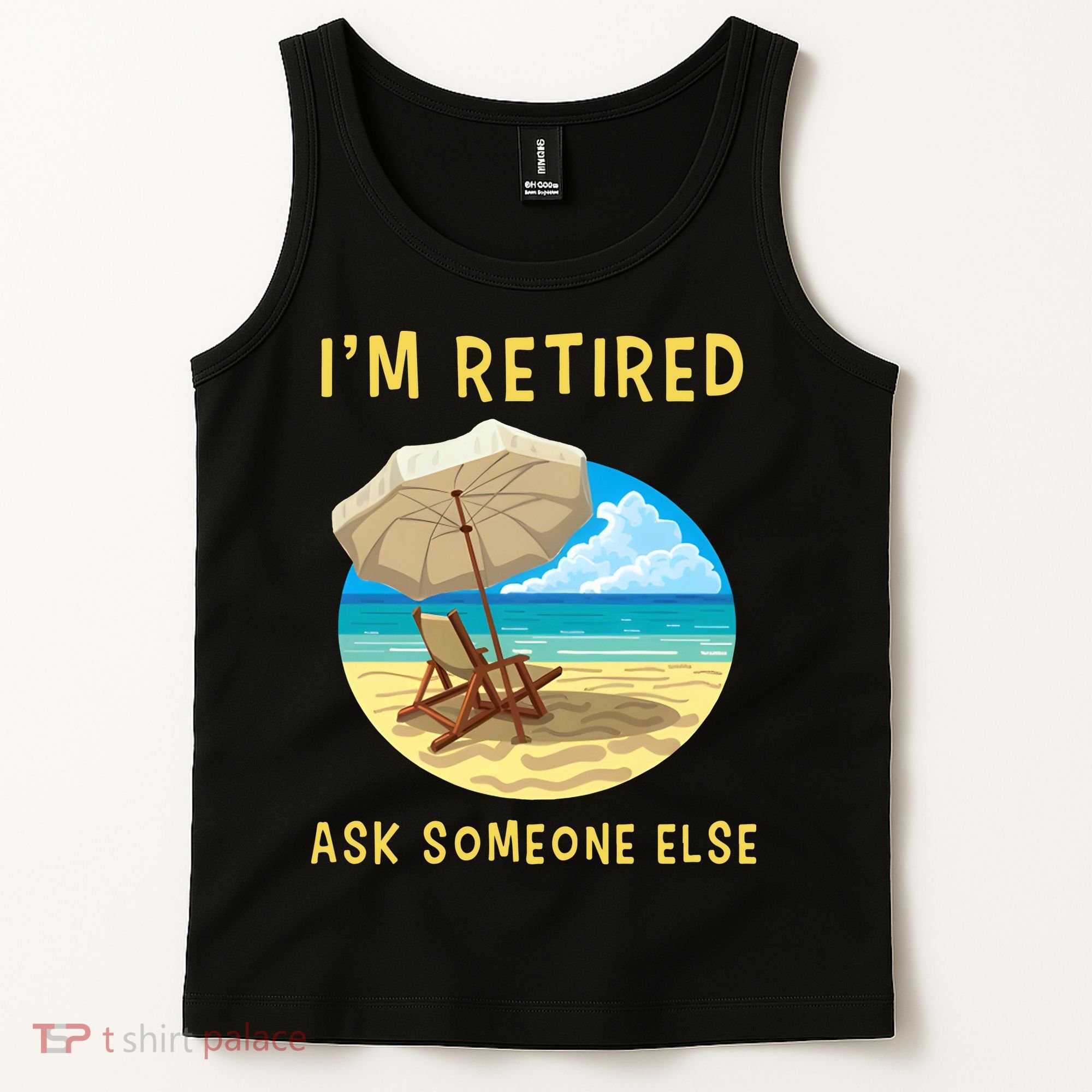 Funny Retired Retirement Gift Tank Top