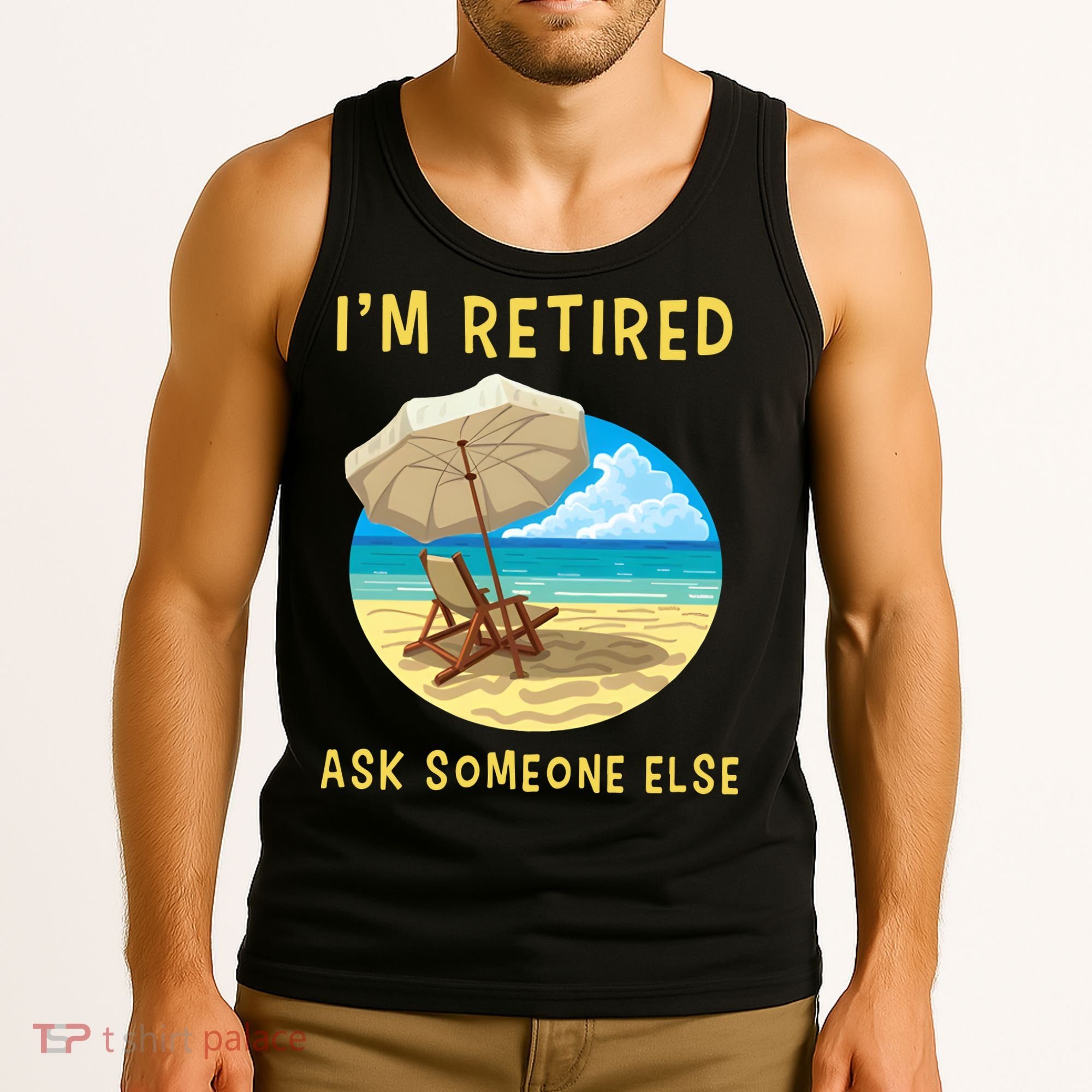 Funny Retired Retirement Gift Tank Top