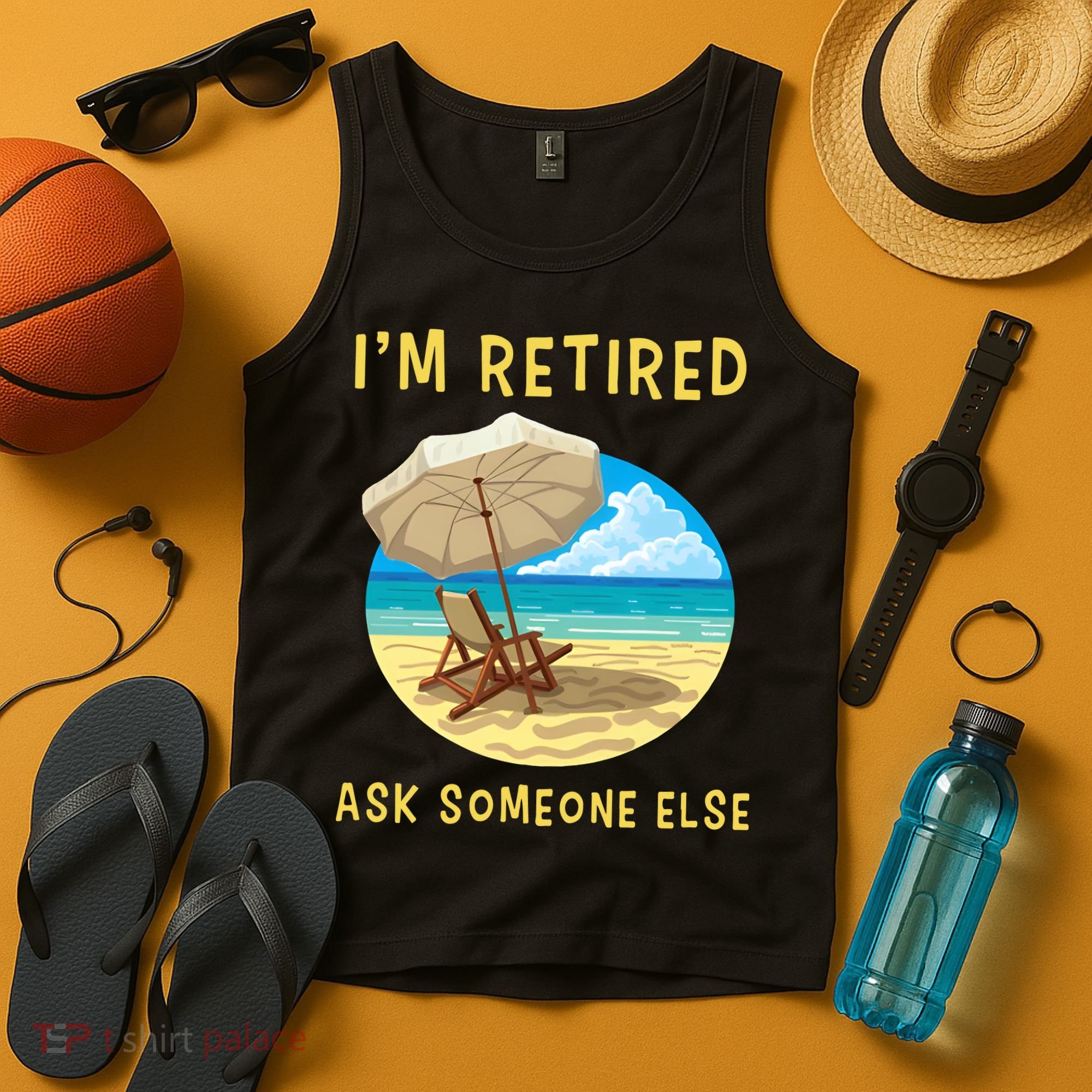 Funny Retired Retirement Gift Tank Top