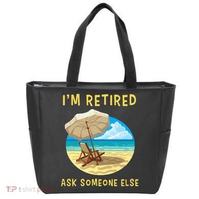 Funny Retired Retirement Gift Tote Bag