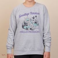 Funny Retired Retirement Gift Goodbye Tension Women's Sweatshirt thumb 0