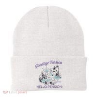 Funny Retired Retirement Gift Goodbye Tension Beanie thumb 0