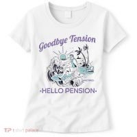 Funny Retired Retirement Gift Goodbye Tension Women's T-Shirt thumb 0