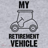Funny Retirement Retired Golf Gift Women's Racerback Cropped Tank thumb 2