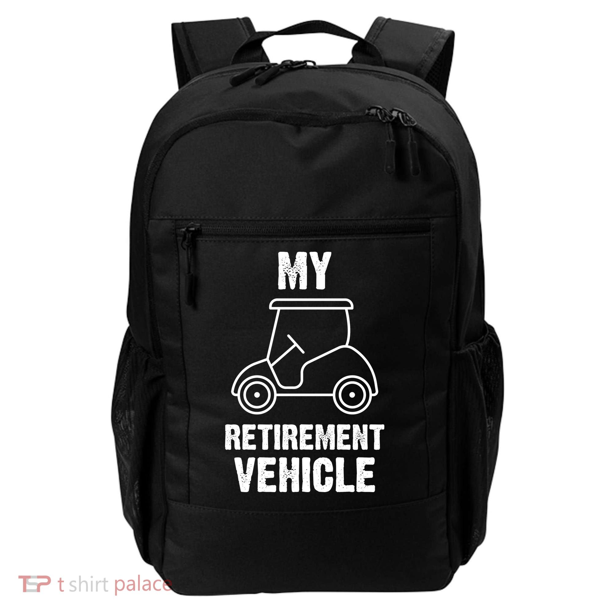 Funny Retirement Retired Golf Gift Backpack