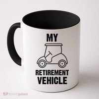 Funny Retirement Retired Golf Gift Coffee Mug thumb 0