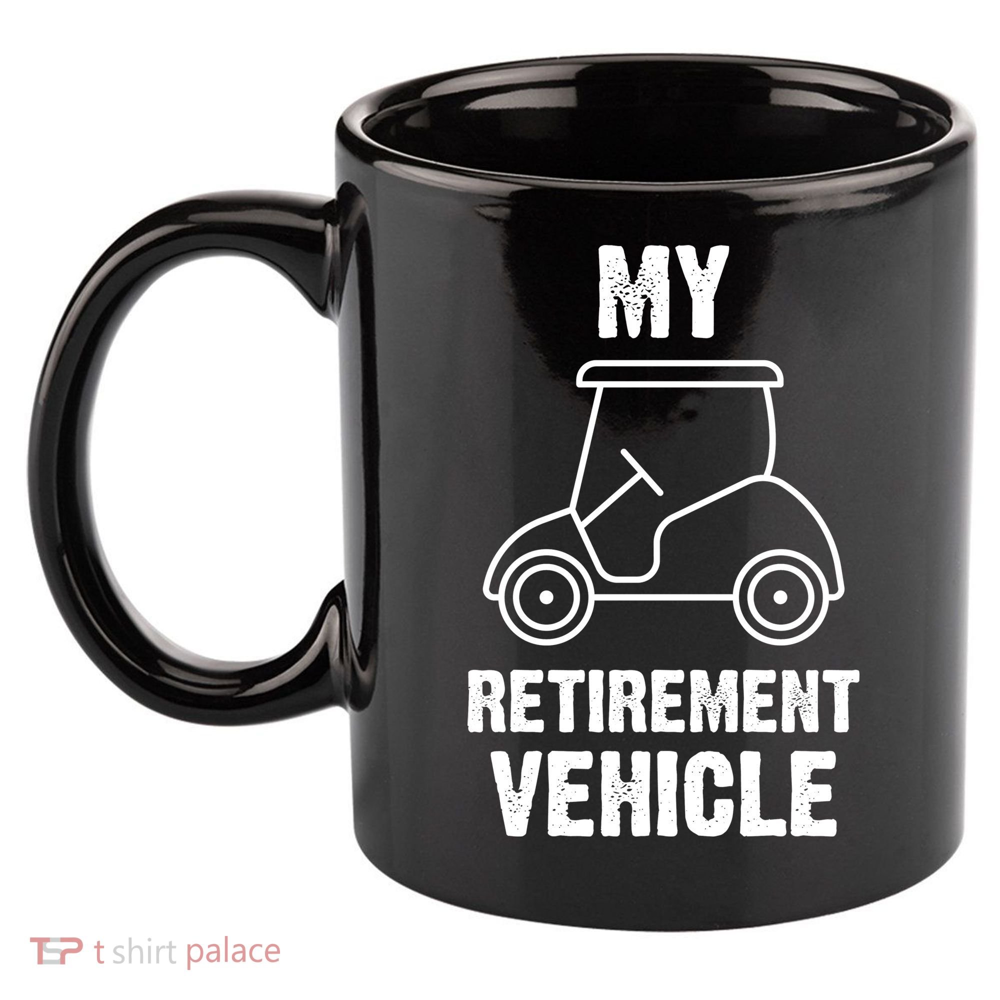 Funny Retirement Retired Golf Gift 11oz C Handle Ceramic Mug