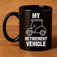 Funny Retirement Retired Golf Gift 11oz C Handle Ceramic Mug thumb 4