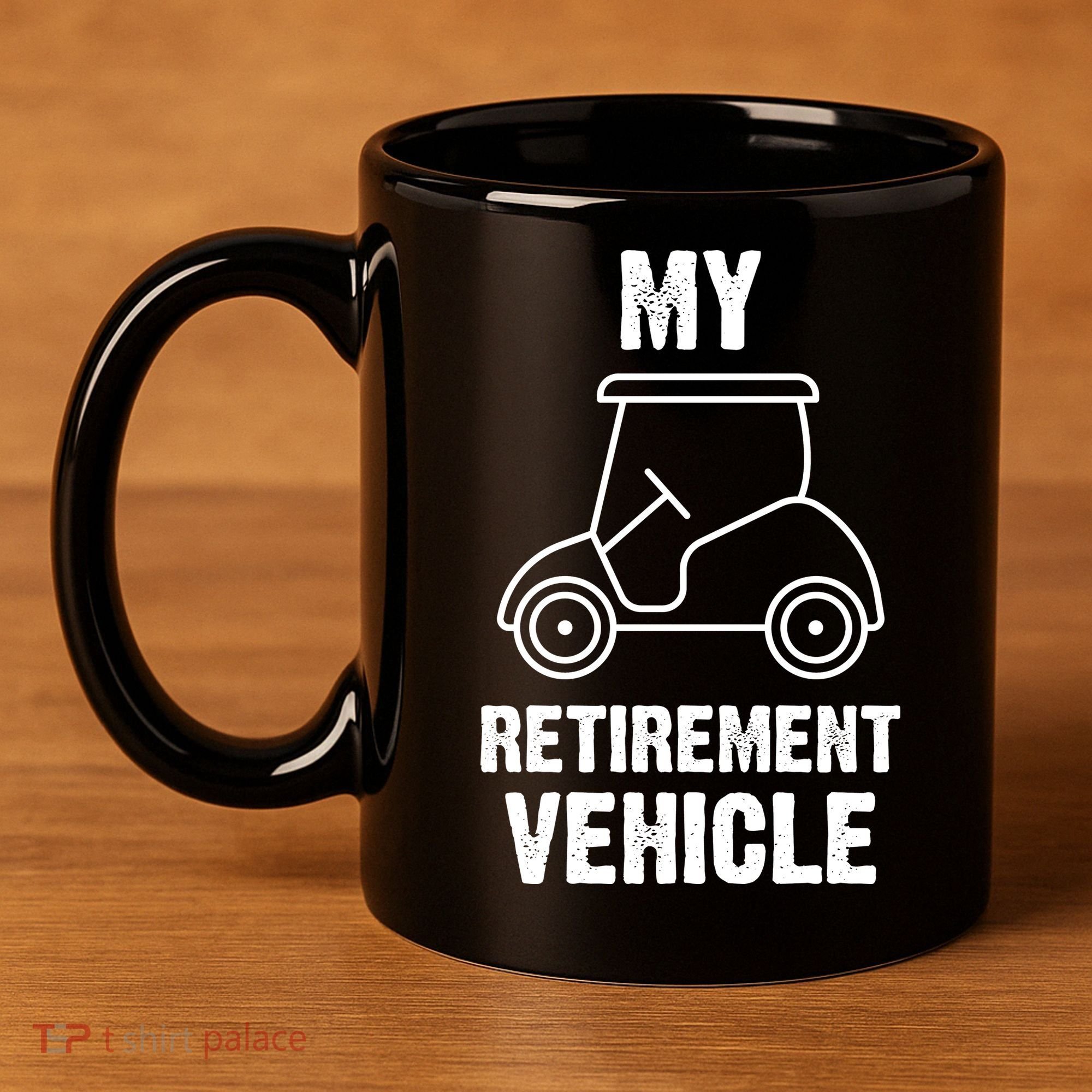 Funny Retirement Retired Golf Gift 11oz C Handle Ceramic Mug