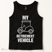 Funny Retirement Retired Golf Gift Tank Top thumb 2