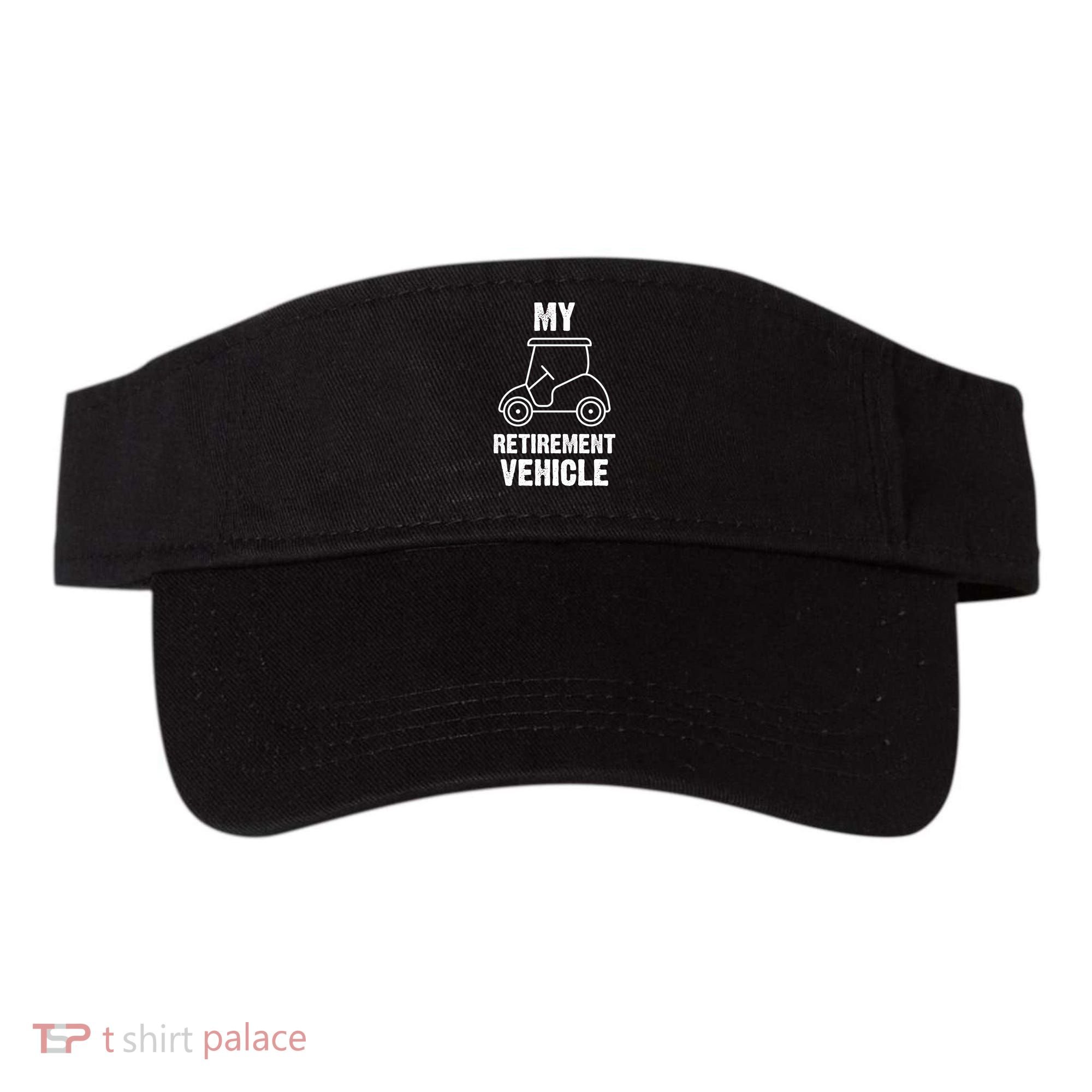 Funny Retirement Retired Golf Gift Visor