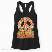 Funny Retro Sixties 60's Stay Trippy Little Hippie Peace Women's Tank Top thumb 0