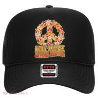Funny Retro Sixties 60's Stay Trippy Little Hippie Peace Hat thumb 0