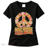 Funny Retro Sixties 60's Stay Trippy Little Hippie Peace Women's T-Shirt thumb 0