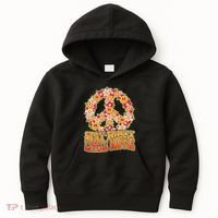 Funny Retro Sixties 60's Stay Trippy Little Hippie Peace Kids Hoodie thumb 0