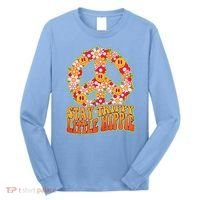 Funny Retro Sixties 60's Stay Trippy Little Hippie Peace Long Sleeve Shirt thumb 0