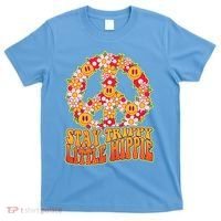 Funny Retro Sixties 60's Stay Trippy Little Hippie Peace T-Shirt thumb 0