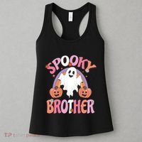 Family Retro Spooky Brother Groovy Retro Halloween Ghost Costume Gift Women's Tank Top thumb 3