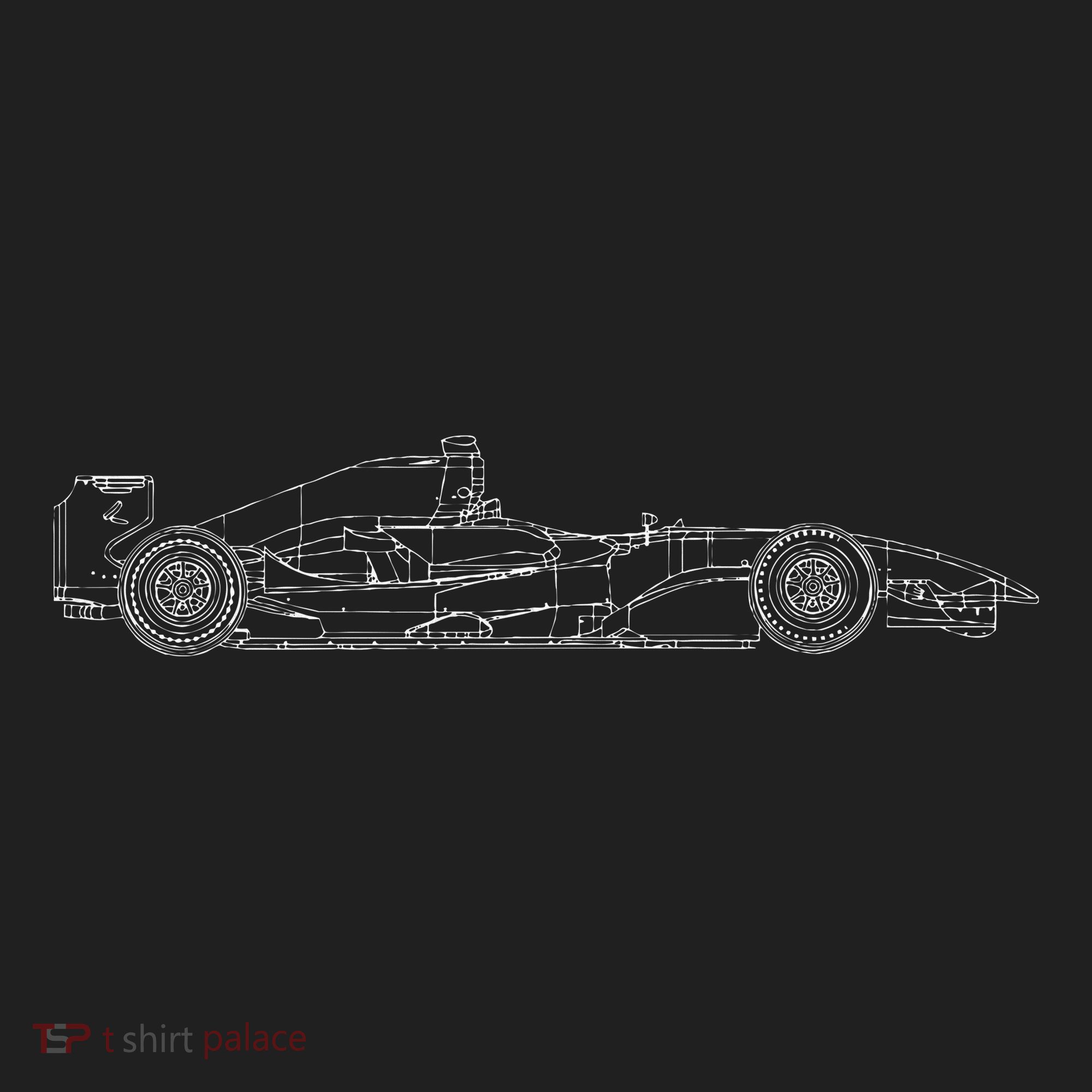 Formula Racecar Schematic Race Car Driver Formula Racing Women's Sweatshirt