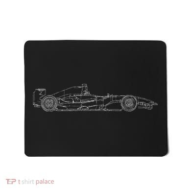 Formula Racecar Schematic Race Car Driver Formula Racing Mousepad