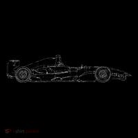 Formula Racecar Schematic Race Car Driver Formula Racing Ornament thumb 1