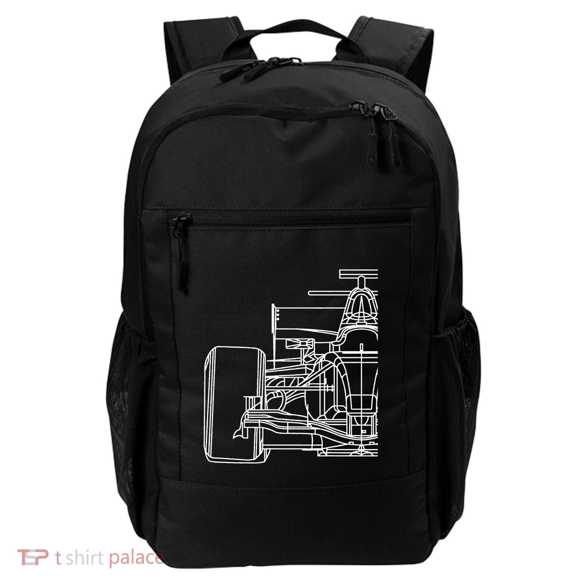 Formula Racecar Schematic Race Car Driver Formula Racing Backpack