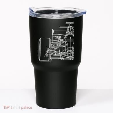 Formula Racecar Schematic Race Car Driver Formula Racing Tumbler
