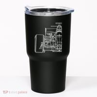 Formula Racecar Schematic Race Car Driver Formula Racing Tumbler thumb 0