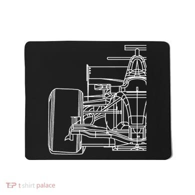 Formula Racecar Schematic Race Car Driver Formula Racing Mousepad