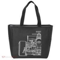 Formula Racecar Schematic Race Car Driver Formula Racing Tote Bag thumb 0