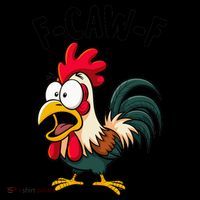 F-CAW-F Rooster Screaming Chicken Clucking Meme Coffee Mug thumb 5