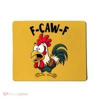 F-CAW-F Rooster Screaming Chicken Clucking Meme Mousepad thumb 0