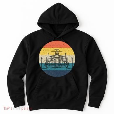 Formula Racecar Schematic Retro Formula Racecar Driver Hoodie
