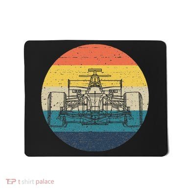 Formula Racecar Schematic Retro Formula Racecar Driver Mousepad