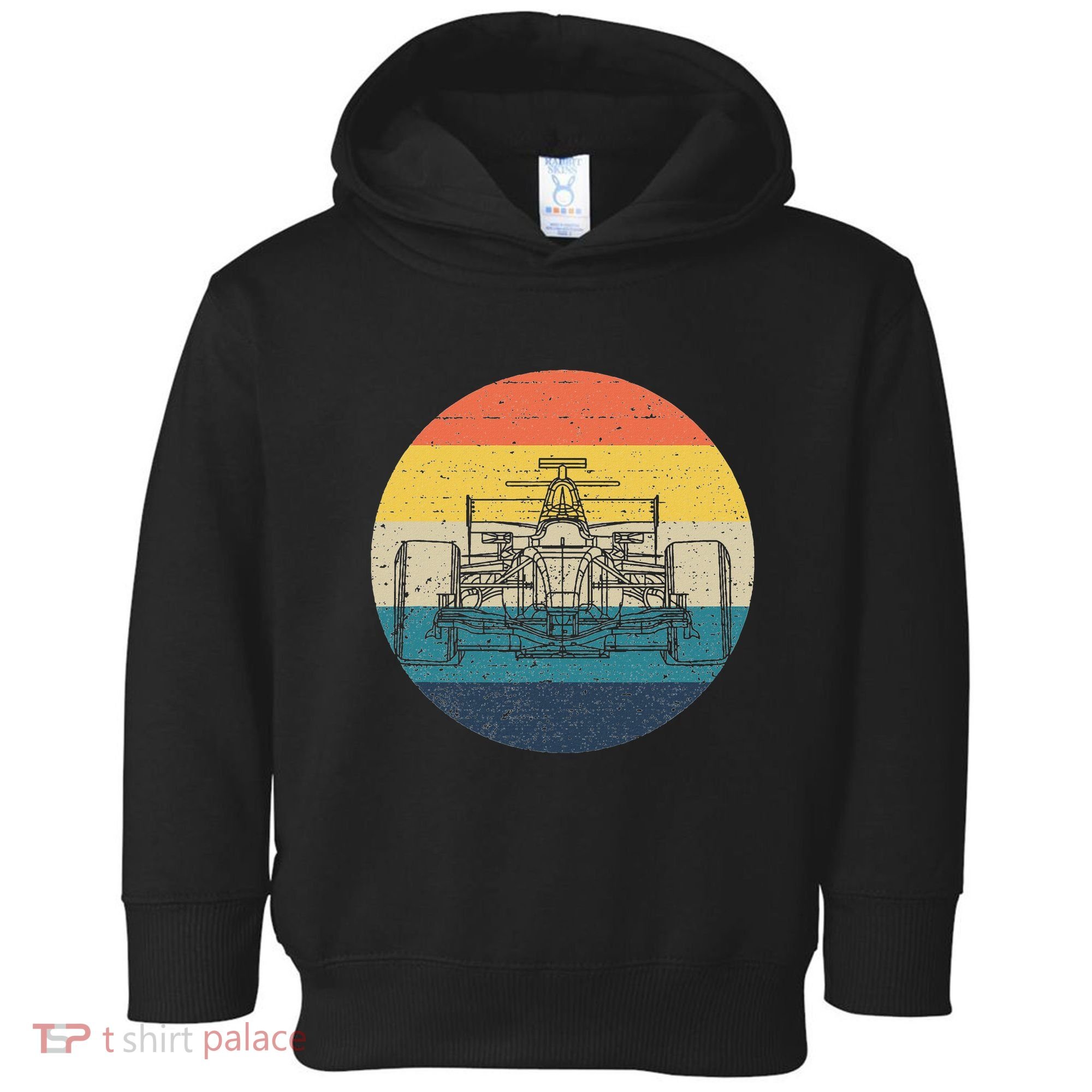 Formula Racecar Schematic Retro Formula Racecar Driver Toddler Hoodie