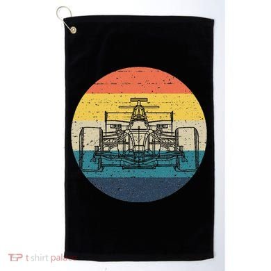 Formula Racecar Schematic Retro Formula Racecar Driver Golf Towel