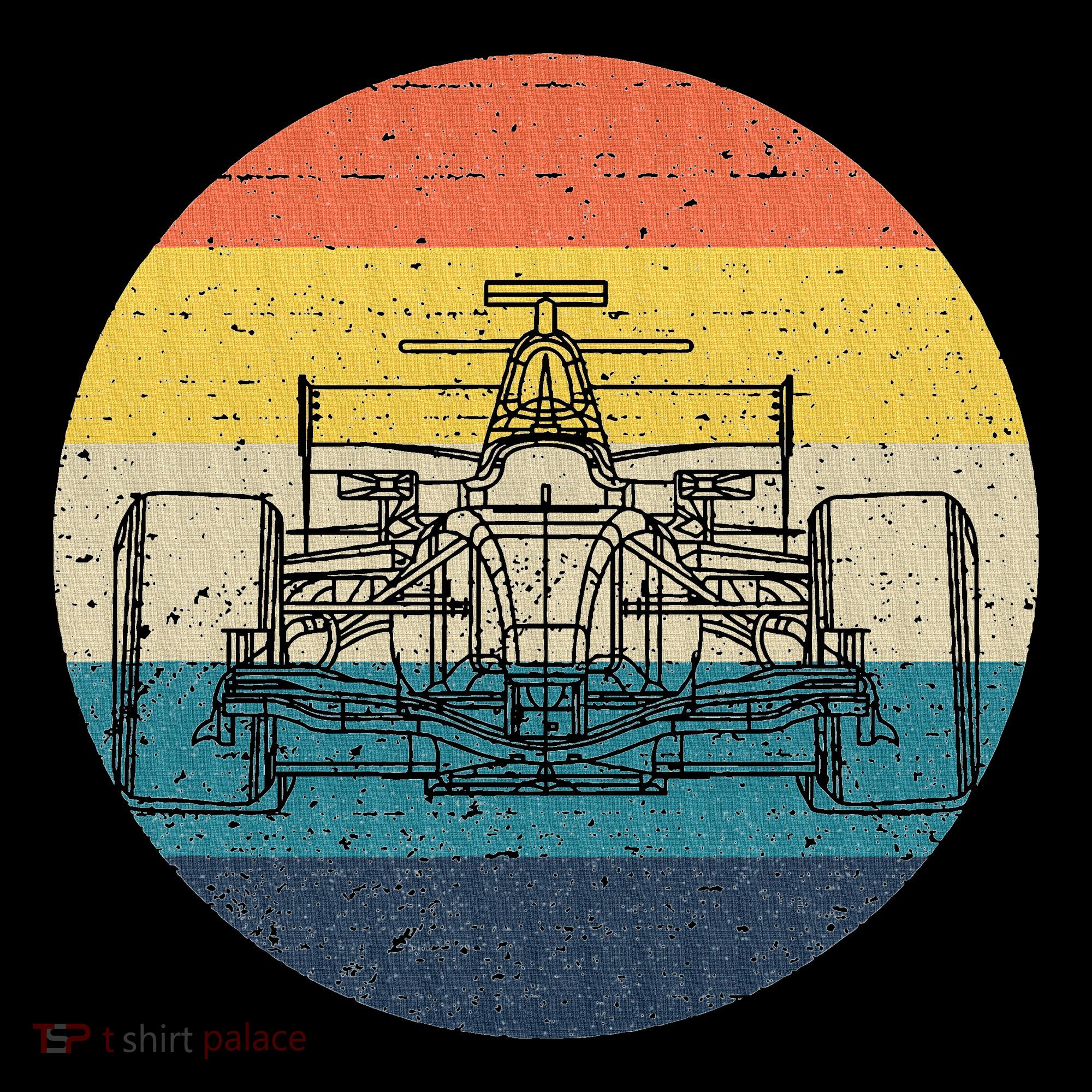 Formula Racecar Schematic Retro Formula Racecar Driver Kids Sweatshirt
