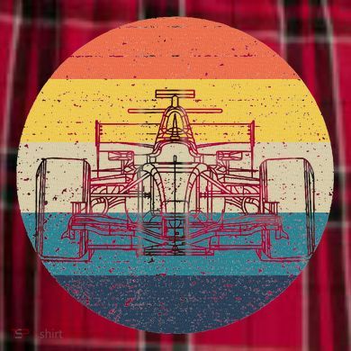 Formula Racecar Schematic Retro Formula Racecar Driver Women's Flannel Plaid Pajama Pants