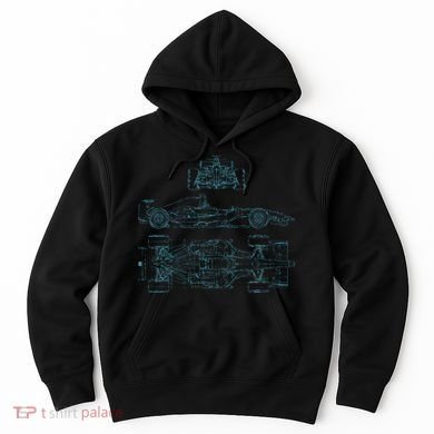 Formula Racecar Schematic Racing Formula Racecar Driver Hoodie