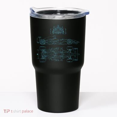 Formula Racecar Schematic Racing Formula Racecar Driver Tumbler
