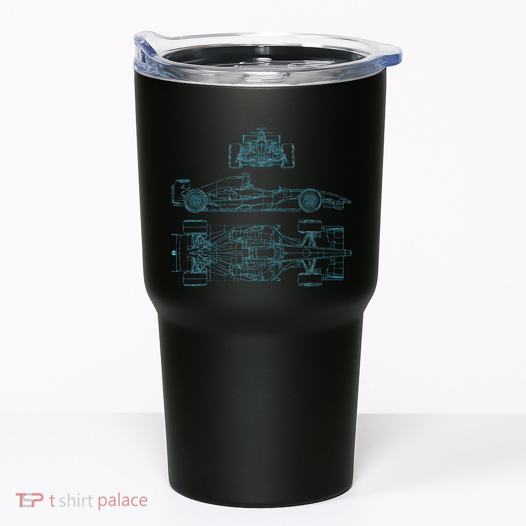 Formula Racecar Schematic Racing Formula Racecar Driver Tumbler