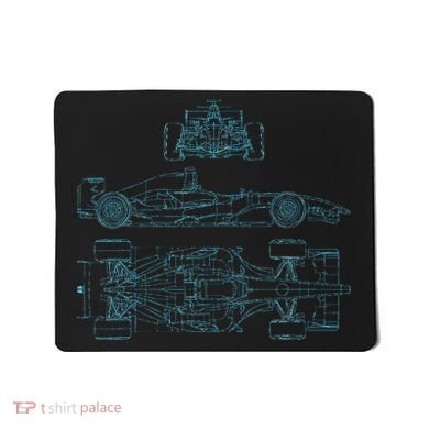 Formula Racecar Schematic Racing Formula Racecar Driver Mousepad